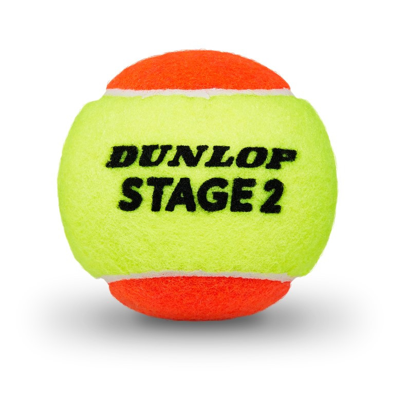 Мяч для большого тенниса Dunlop Stage 2 ITF - фото 2 - id-p166789375