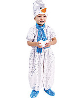 Детский карнавальный костюм Снеговик Пуговка 916 к-17