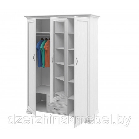 Шкаф для одежды от спальни "Юнона" МН-132-03 Производитель Мебель Неман - фото 2 - id-p166792839