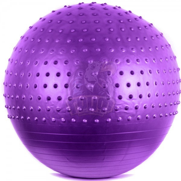 Мяч гимнастический полумассажный Artbell 75 см с системой антивзрыв (арт. GB15-75-PU) - фото 1 - id-p166798173