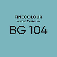 Чернила Finecolour Refill Ink для спиртового маркера, 21мл. (синеватый)