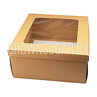Коробка для подарков Крафт (Беларусь, 200х200х100 мм)