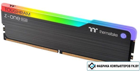 Оперативная память Thermaltake ToughRam Z-One RGB 8GB DDR4 PC4-25600 R019D408GX1-3200C16S - фото 1 - id-p166824653