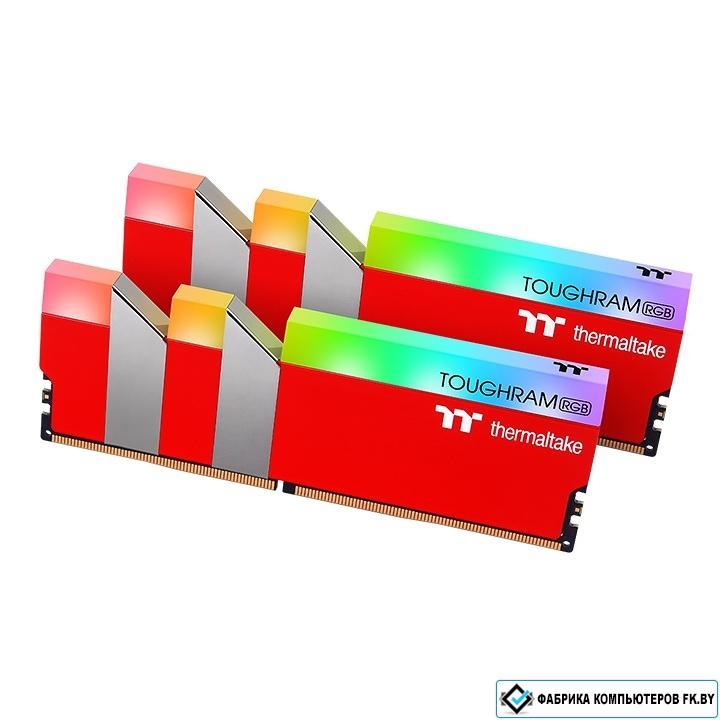 Оперативная память Thermaltake TOUGHRAM RGB 2x8GB DDR4 PC4-28800 RG25D408GX2-3600C18A - фото 1 - id-p166824656