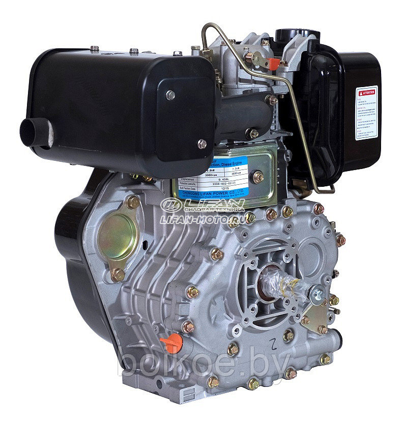 Двигатель дизельный Lifan C188F (13 л.с., шпонка 25мм) - фото 2 - id-p166832198