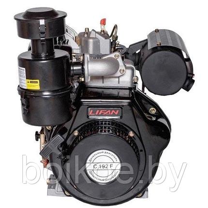 Двигатель дизельный Lifan C192F (15 л.с., шпонка 25мм), фото 2