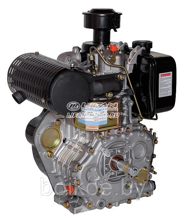 Двигатель дизельный Lifan C192F (15 л.с., шпонка 25мм) - фото 2 - id-p166832243