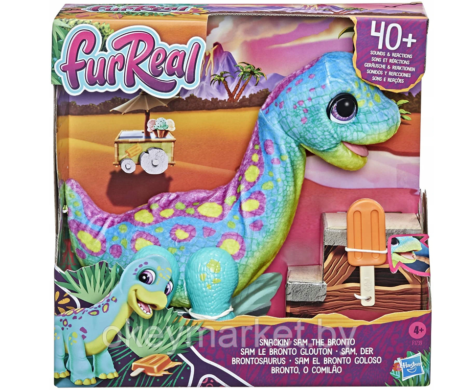 Интерактивный динозавр  Hasbro FurReal Friends Бронто