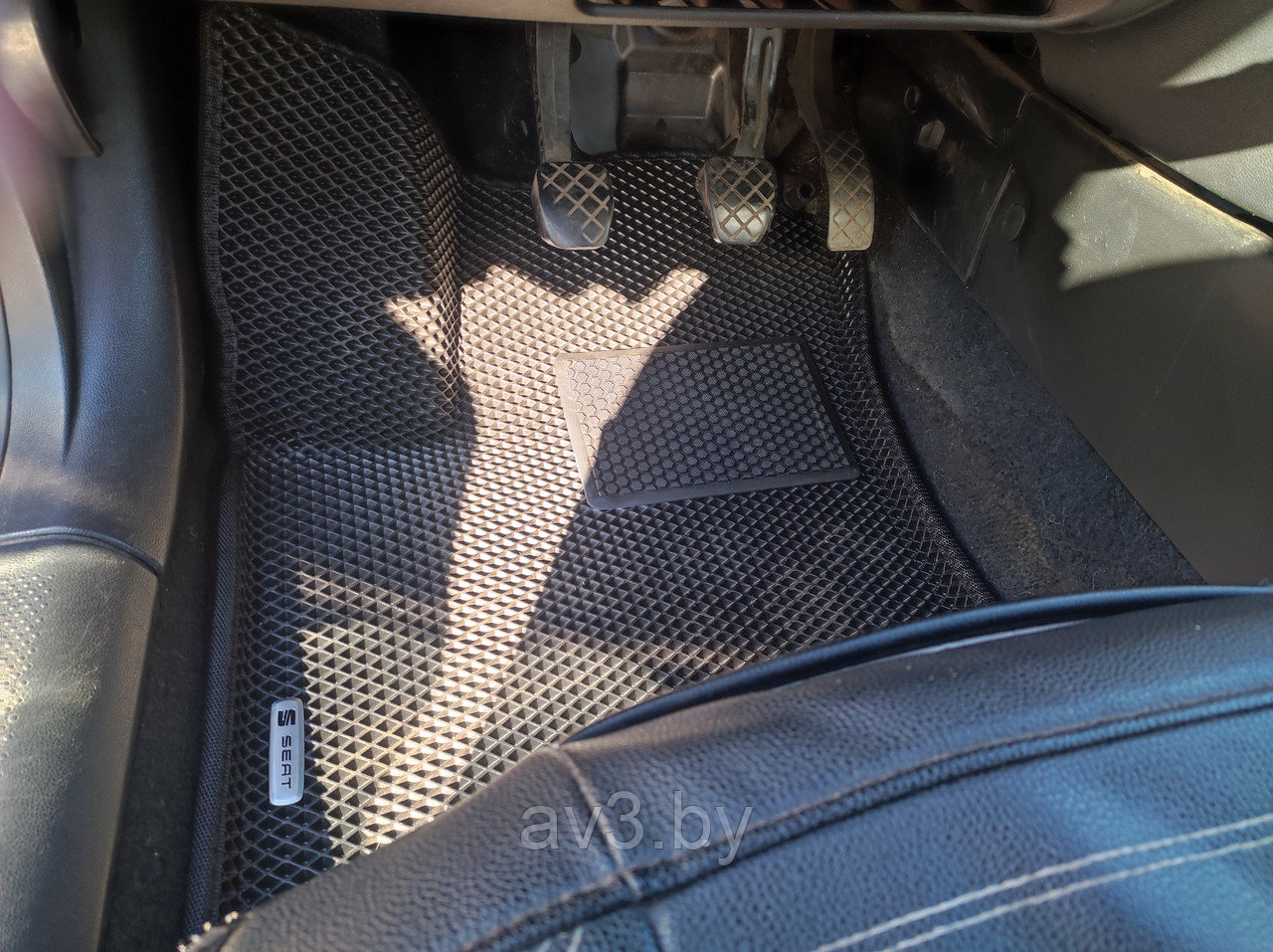 Коврики в салон EVA Seat Toledo 2 1998-2004гг. (3D) / Сеат Толедо - фото 4 - id-p166834718