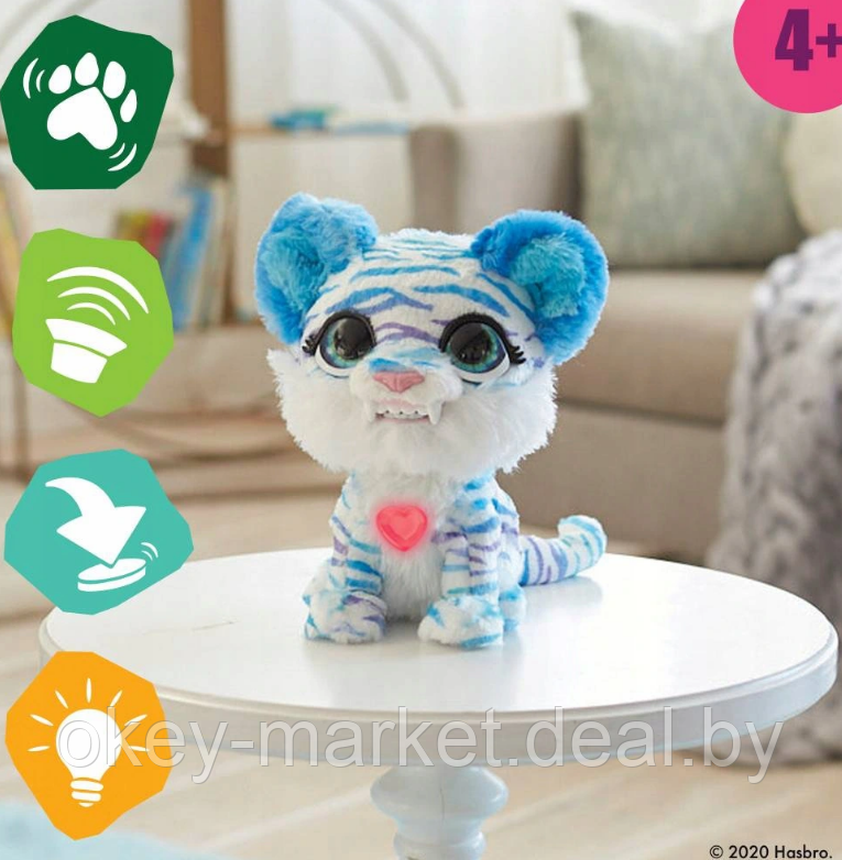 Интерактивная игрушка Саблезубый тигренок Furreal Friends E9587 - фото 4 - id-p145499971