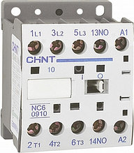 Контактор NC6-0910 9А 24В 50Гц 1НО (R)(CHINT)