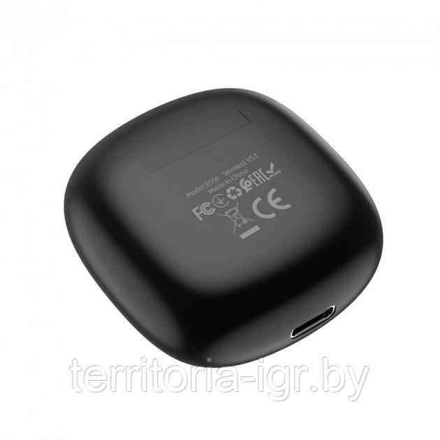 Беспроводная Bluetooth-гарнитура ES56 TWS черный Hoco - фото 4 - id-p166851357