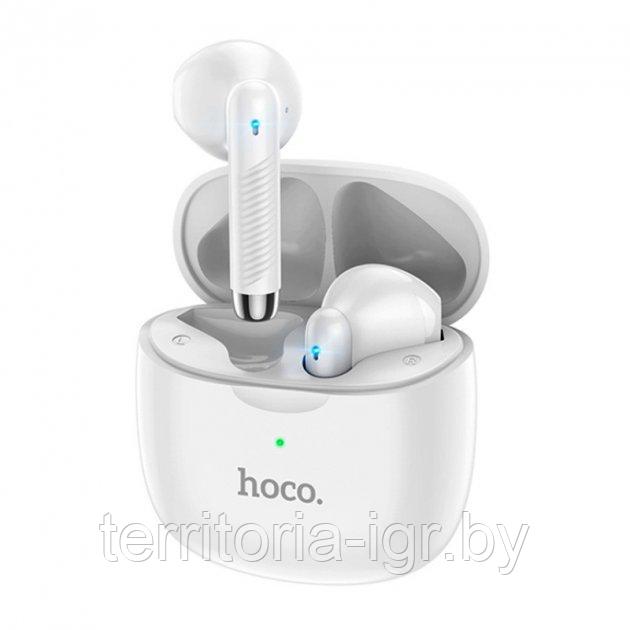 Беспроводная Bluetooth-гарнитура ES56 TWS белый Hoco - фото 4 - id-p160871788