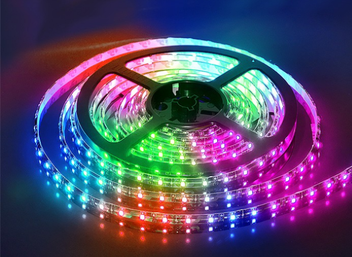 Светодиодная лента RGB LED STRIP 5 м - фото 4 - id-p166854302