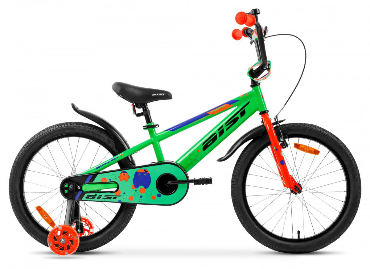 Велосипед детский Aist Pluto 20" зелёный