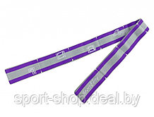 Эспандер эластичный с петлями для хвата SportElite 1807SE, фиолетовый, фитнес лента, лента для фитнеса
