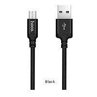 Дата-кабель X14 Times speed Micro USB 1м. черный Hoco