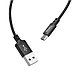 Дата-кабель X14 Times speed Micro USB 1м. черный Hoco, фото 5