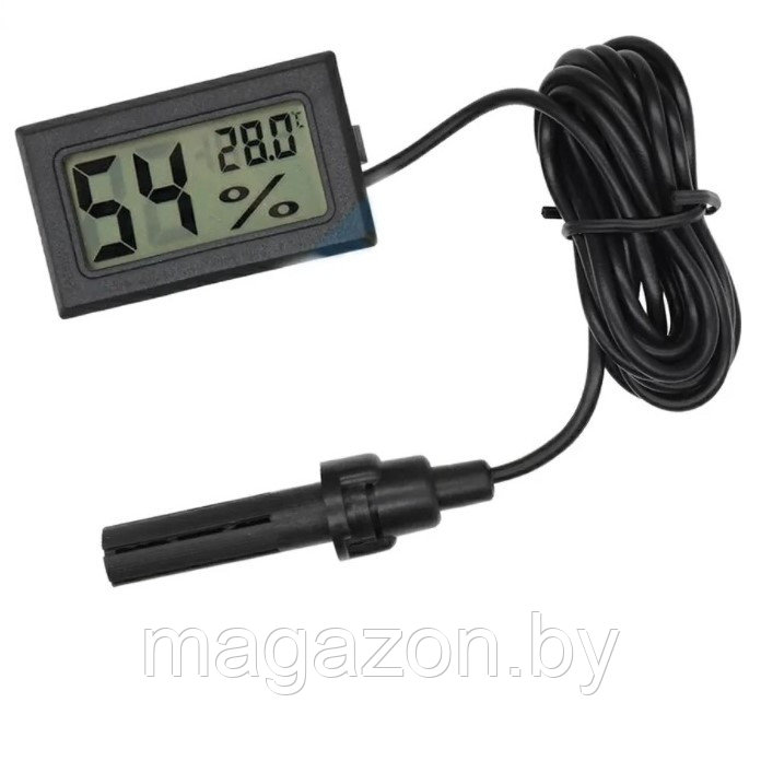 Гигрометр-термометр (влагомер) с выносным датчиком - фото 5 - id-p166857803