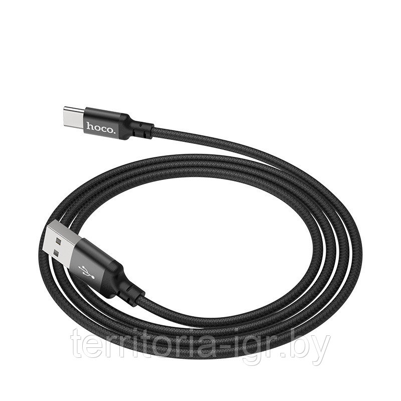 Дата-кабель X14 Times speed Type C 1м. черный Hoco - фото 3 - id-p166858261