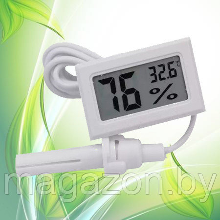 Гигрометр-термометр (влагомер) с выносным датчиком - фото 7 - id-p166857803