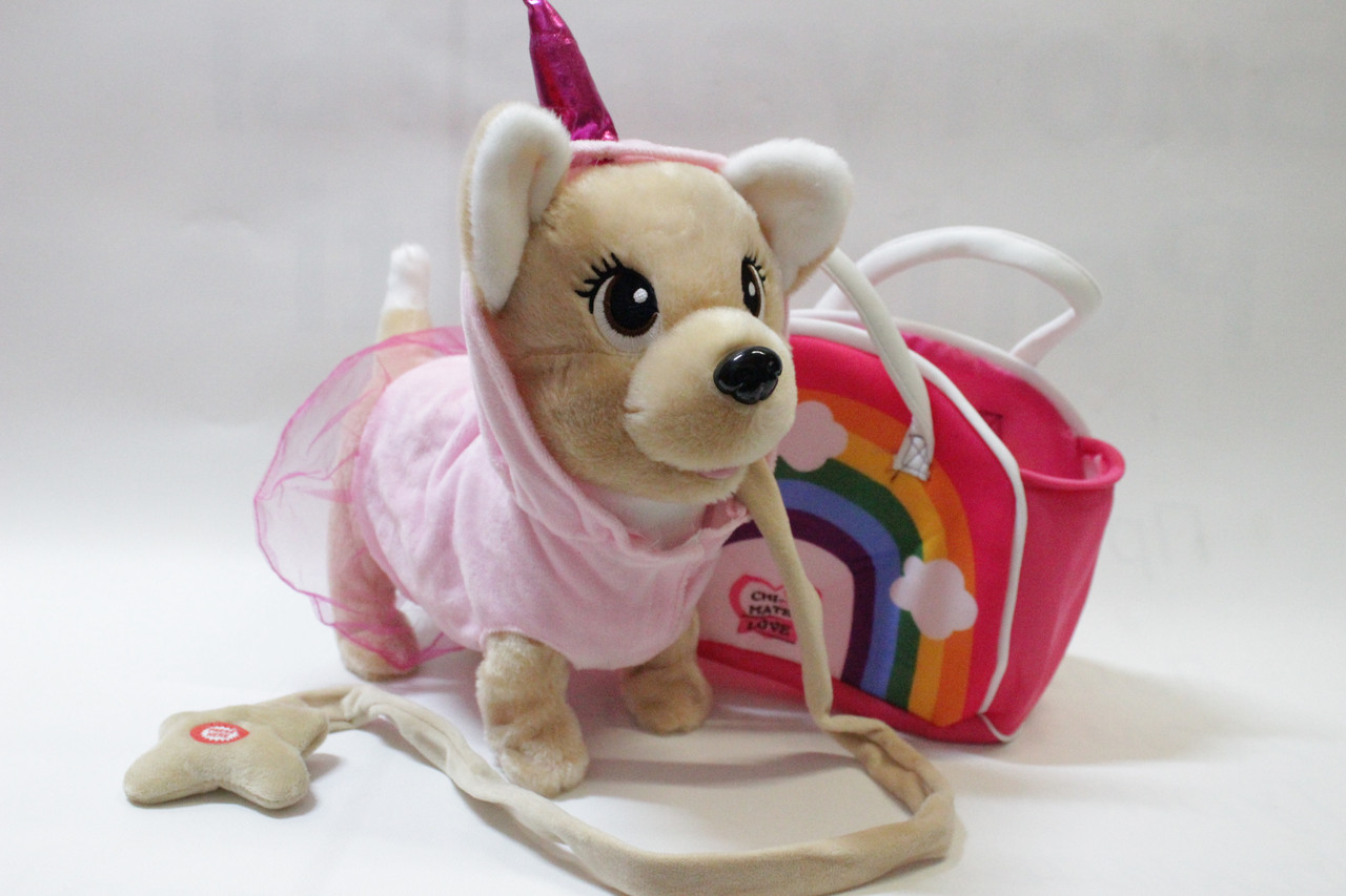 Мягкая игрушка Chi Chi Love с поводком, в сумочке, BL-217 - фото 2 - id-p166868370