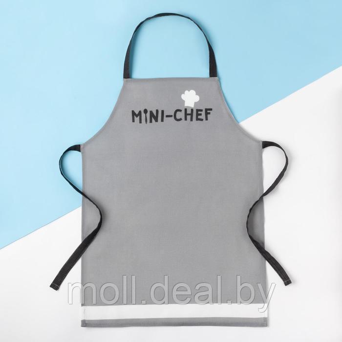 Набор фартук и шапка повара Этель"mini-chef"46х60 см. - фото 1 - id-p166475832