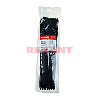 Стяжка кабельная 350x4,8мм Rexant черная 07-0351