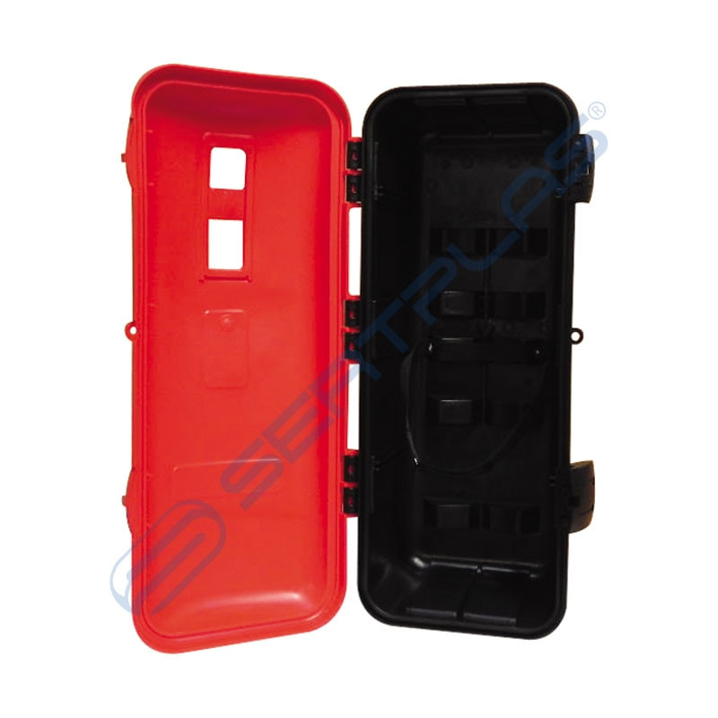 Ящик для огнетушителя пластиковый SERTPLAS 6-9кг - фото 2 - id-p103395081