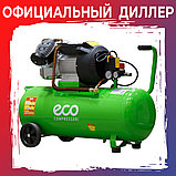 Компрессор ECO AE-705-3 (440 л/мин, 8 атм, коаксиальный, масляный, ресив. 70 л, 220 В, 2.20 кВт) (AE-705-3), фото 7