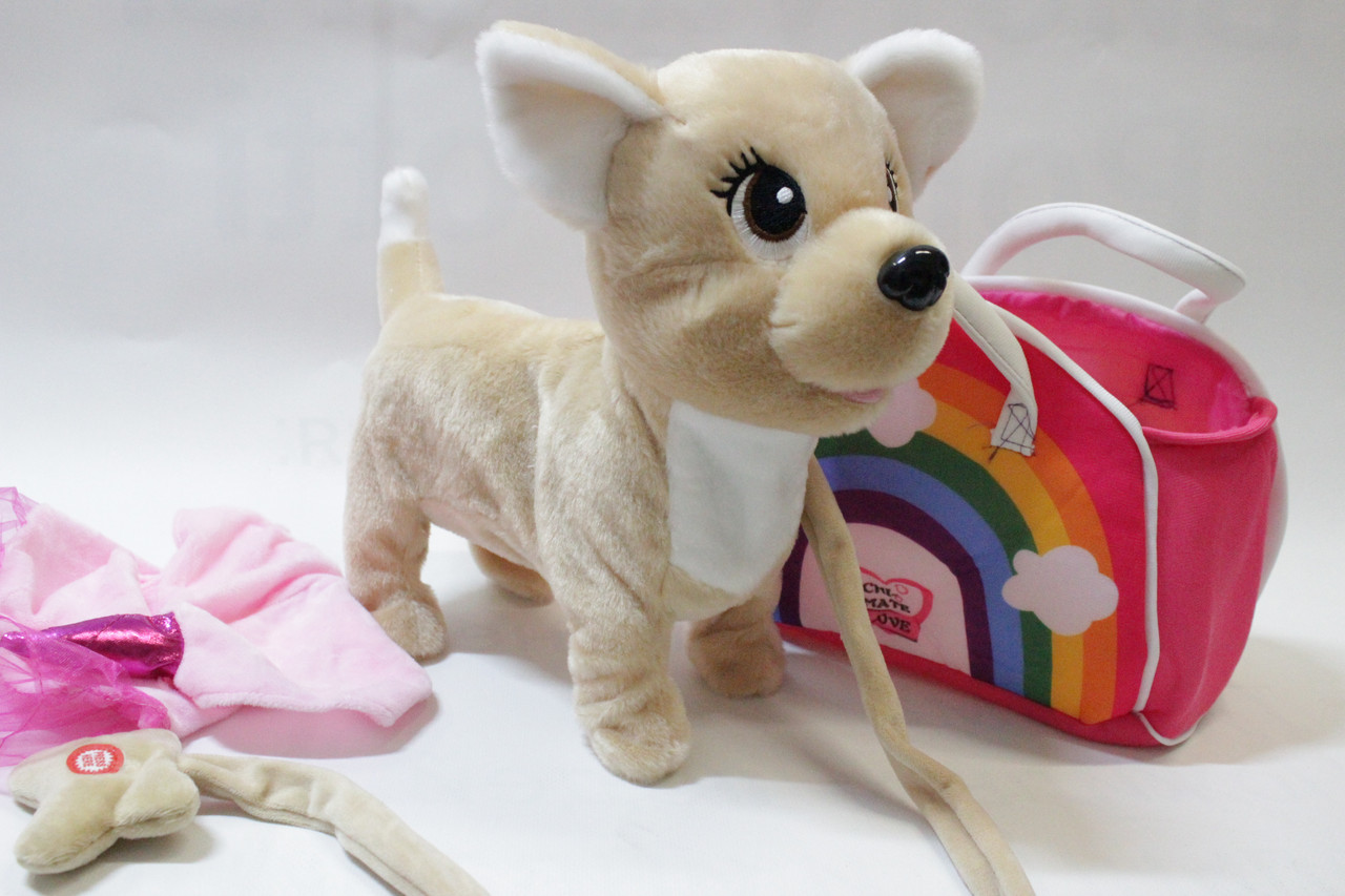 Мягкая игрушка Chi Chi Love с поводком, в сумочке, BL-217 - фото 6 - id-p166877858