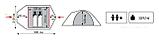 Треккинговая палатка TRAMP Lair 2 v2, фото 2