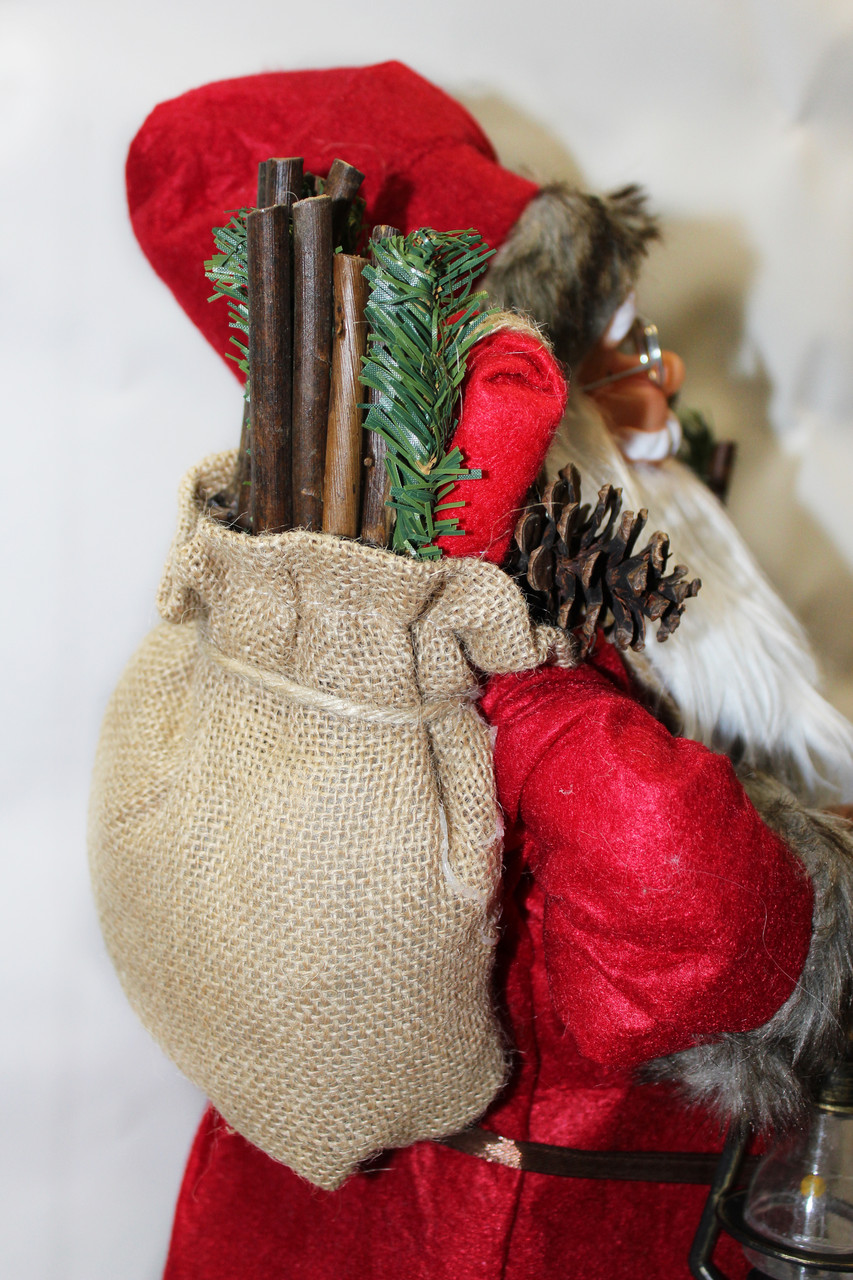 Дед Мороз/Санта Клаус фигурка под елку, арт. 601080 (32х60х25) - фото 5 - id-p158220040