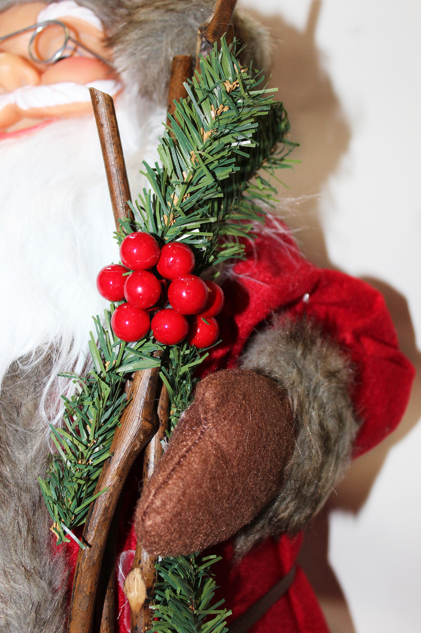 Дед Мороз/Санта Клаус фигурка под елку, арт. 601080 (32х60х25) - фото 7 - id-p158220040