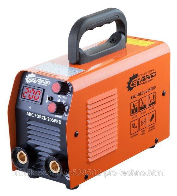 Сварочный инвертор ELAND ARC FORCE-205 PRO