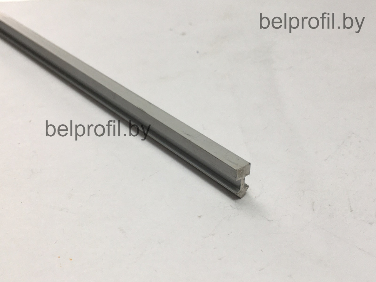 Алюминиевый Т-образный профиль 5 мм СЕРЕБРО МАТ 270 см, фото 1