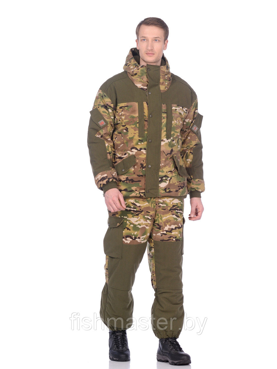 Костюм зимний HUNTSMAN Ангара -35°C цвет Мультикам/Хаки ткань Alova