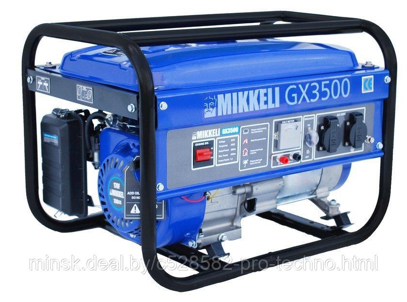 Бензиновый генератор Mikkele GX3500