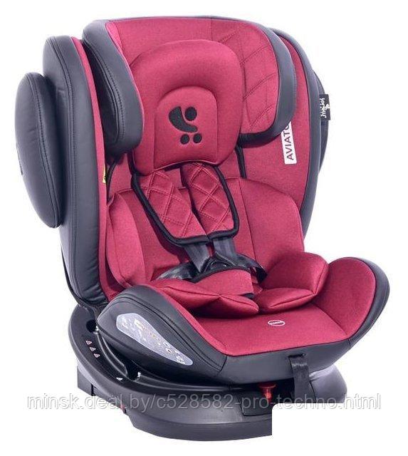 Детское автокресло Lorelli Aviator SPS Isofix (красный/черный)