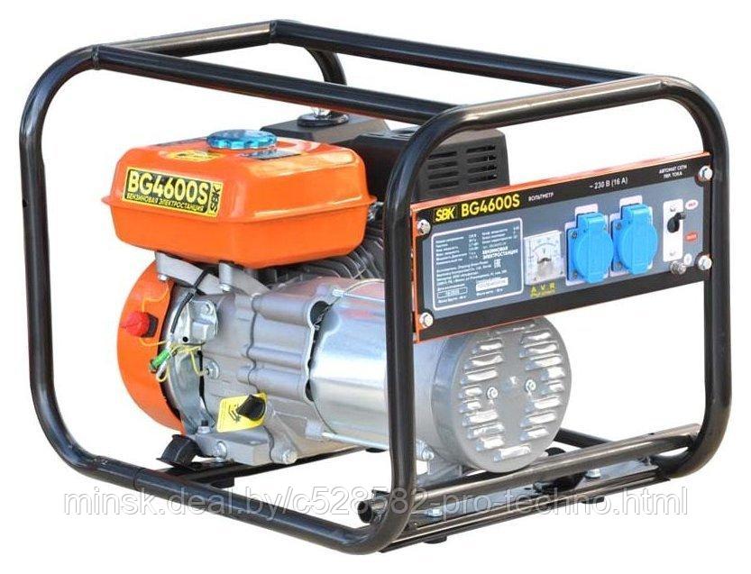 Бензиновый генератор SBK BG4600S
