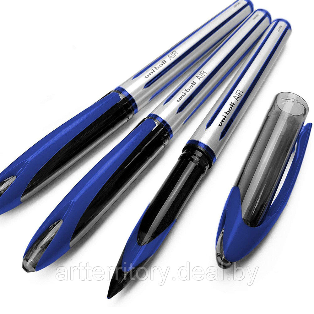 Ручка- роллер Mitsubishi Pencil AIR, 0.7 мм, (синяя) - фото 2 - id-p166899303