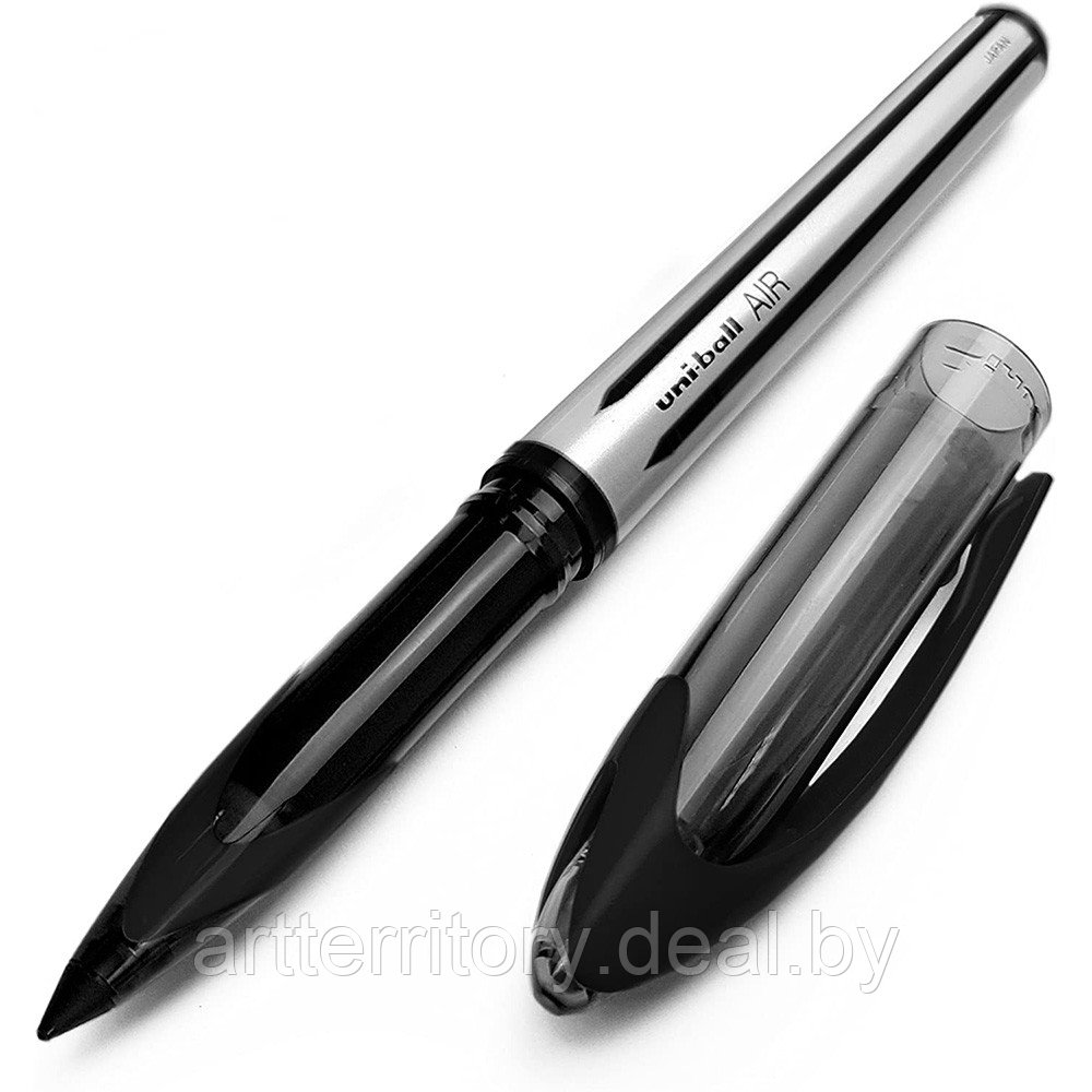 Ручка- роллер Mitsubishi Pencil AIR, 0.7 мм, (черная) - фото 1 - id-p166899304