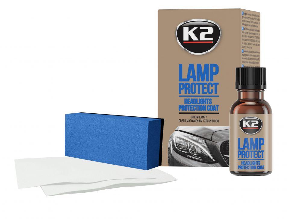 Полимерная защита стекол фар K2 LAMP PROTECT, 10мл