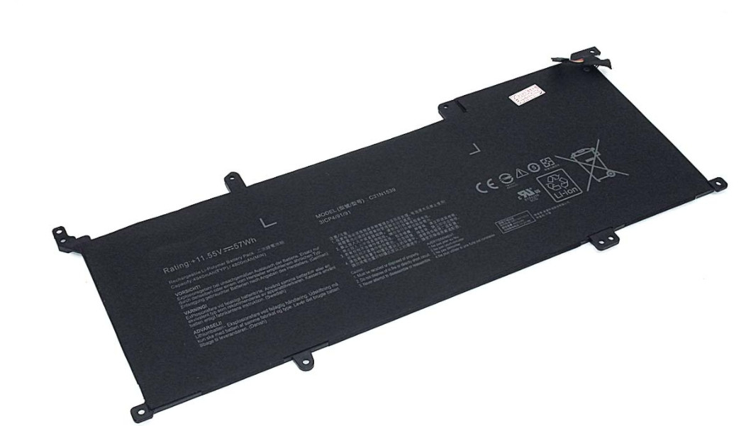 Аккумулятор (батарея) для ноутбука Asus Zenbook UX305UA (C31N1539) 11.55V 4800mAh