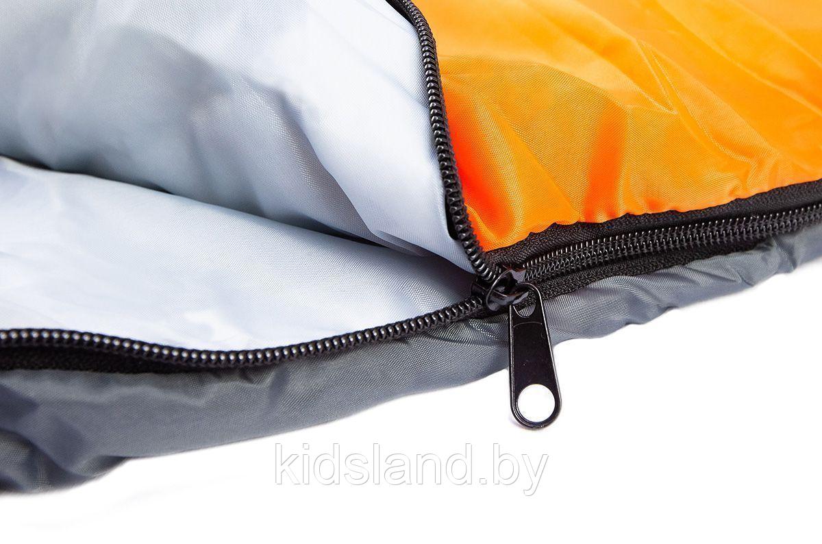 Спальные мешки Acamper Спальный мешок ACAMPER BRUNI 300г/м2 (gray-orange)