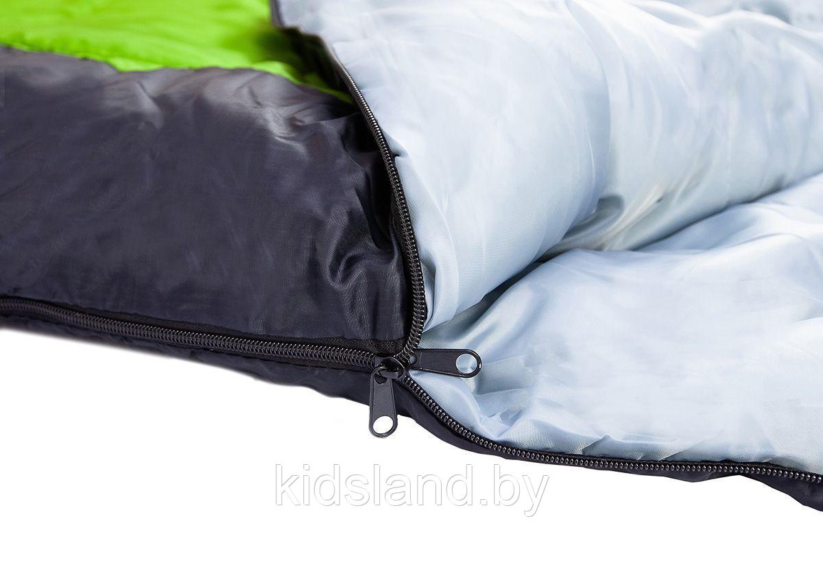 Спальные мешки Acamper Спальный мешок ACAMPER HYGGE 2*200г/м2 (black-green) - фото 3 - id-p166916874