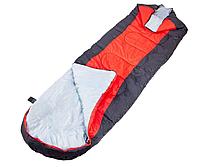 Спальные мешки Acamper Спальный мешок ACAMPER HYGGE 2*200г/м2 (black-red), фото 1