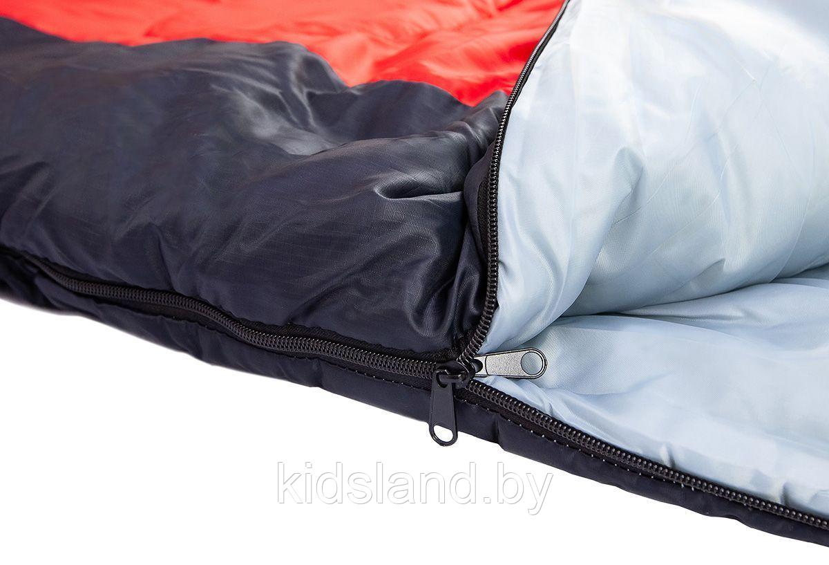Спальные мешки Acamper Спальный мешок ACAMPER HYGGE 2*200г/м2 (black-red) - фото 2 - id-p166916875