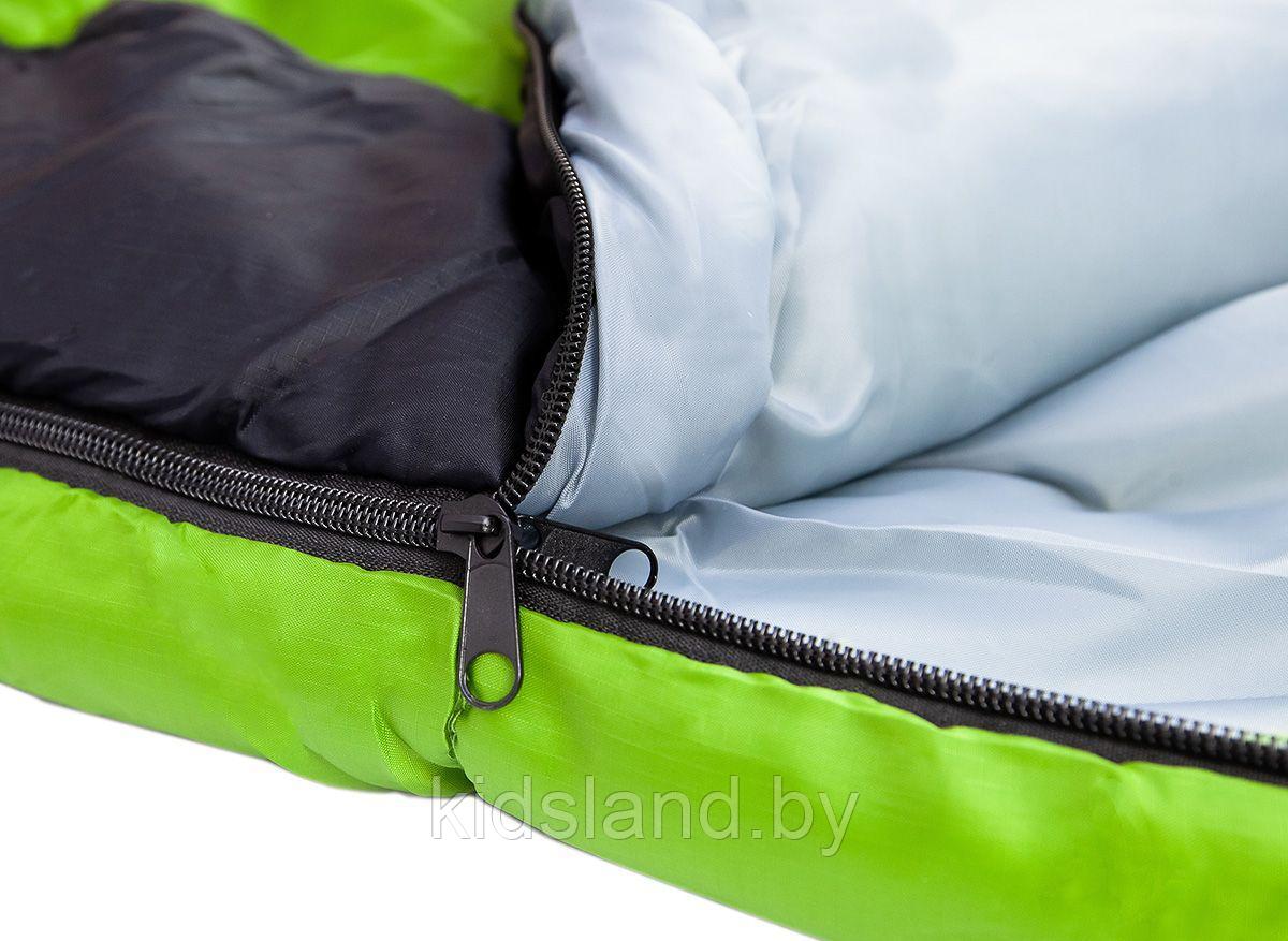 Спальные мешки Acamper Спальный мешок ACAMPER NORDLYS 2*200г/м2 (black-green) - фото 3 - id-p166916876