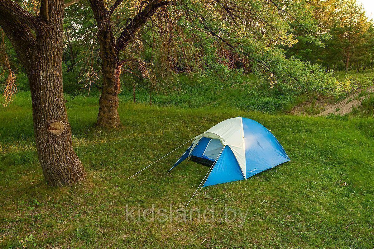 Палатка ACAMPER ACCO (95+205х180х120 см) blue - фото 3 - id-p166916910